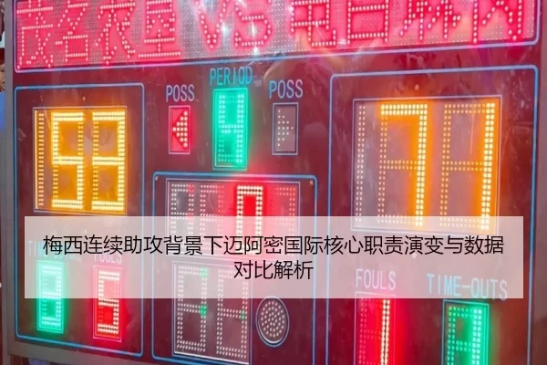 梅西连续助攻背景下迈阿密国际核心职责演变与数据对比解析